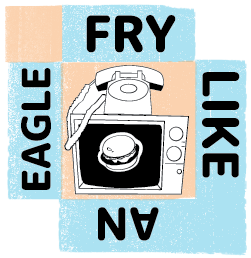 Fry Like An Eagle logo